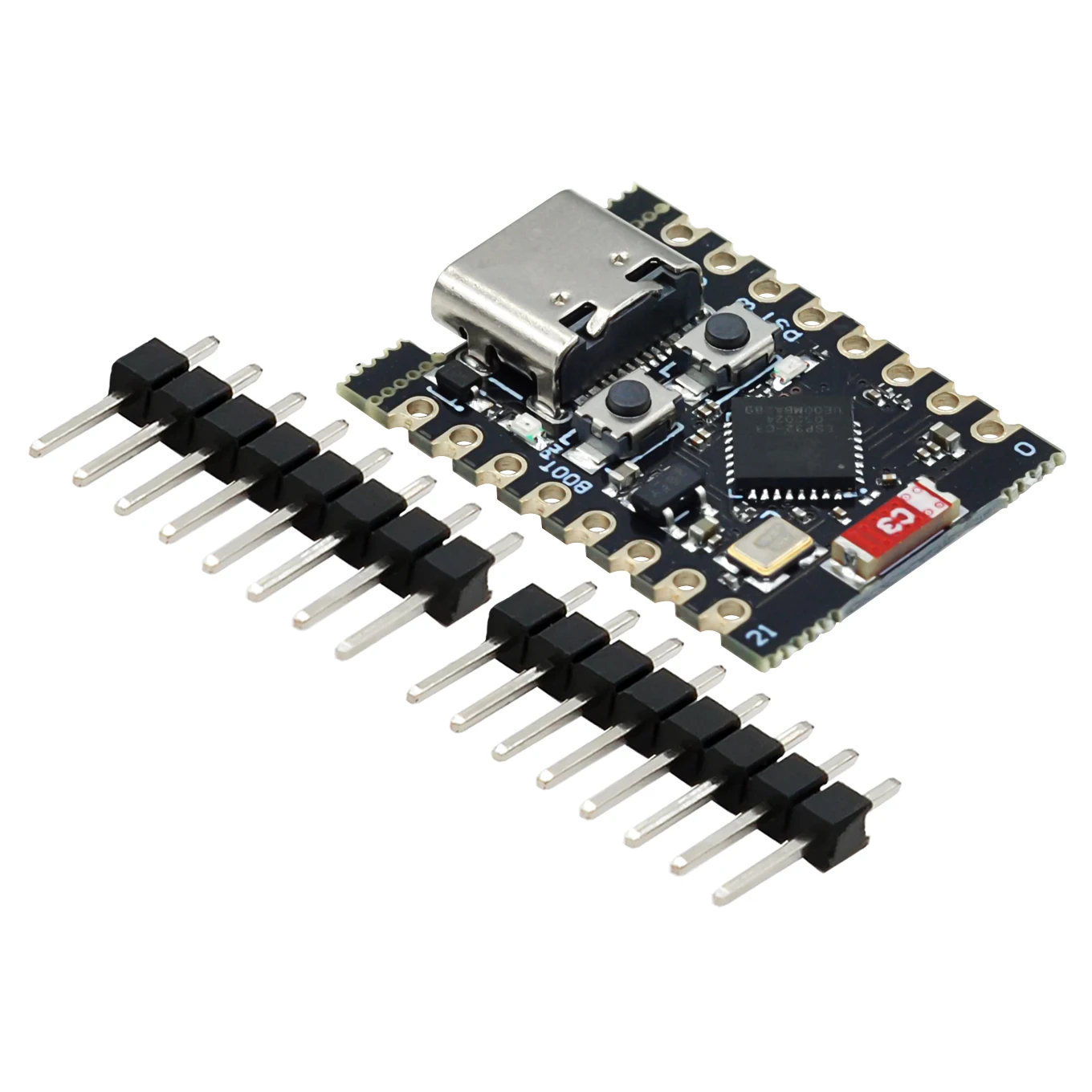 ตัวเลือกสินค้า บอร์ดพัฒนา ESP32-C3 WiFi Bluetooth ขนาดเล็ก