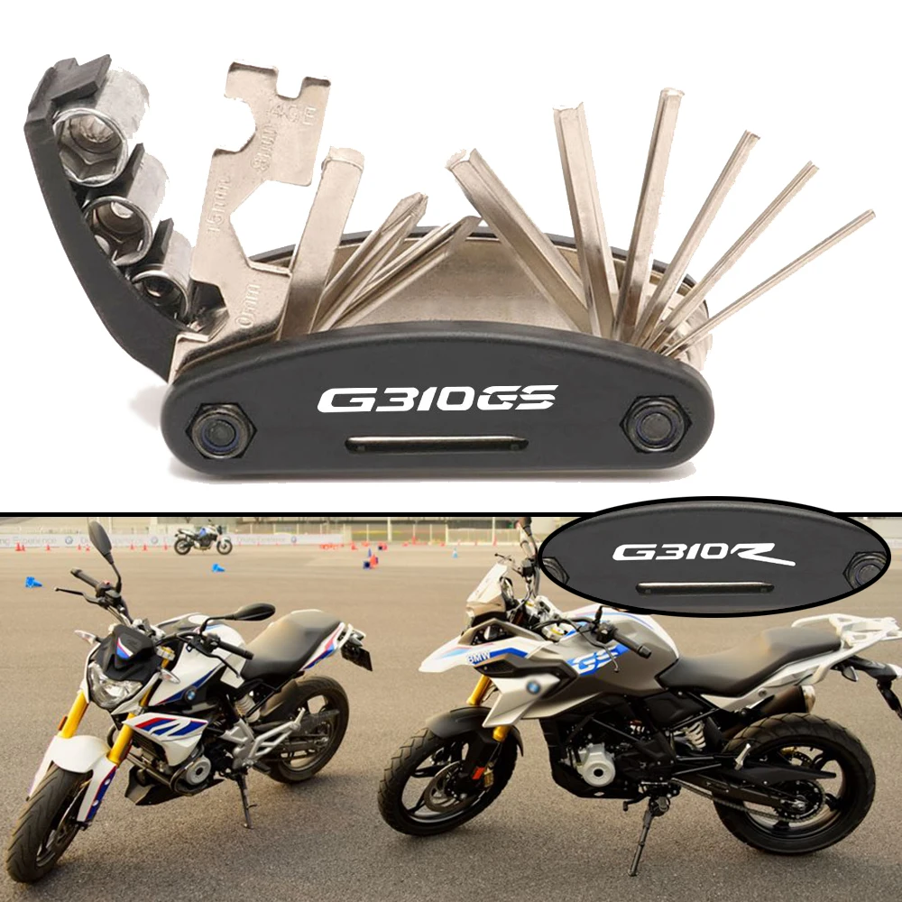 

Для BMW G 310 R GS G310R G310GS 2023-2024 универсальные аксессуары для мотоциклов с ЧПУ набор инструментов для ремонта отверток и шлема