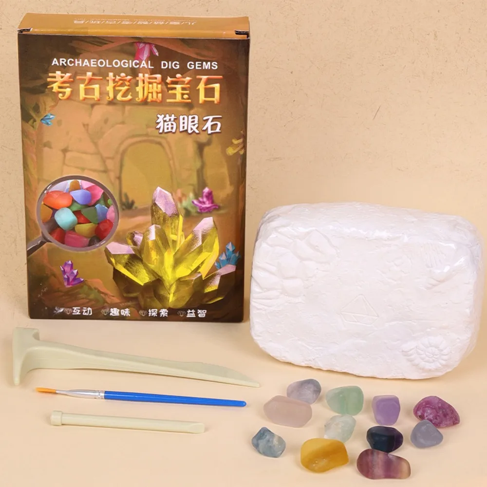 

Planet Blind Boxes Mining Toys Mining Crystal Pirate Treasure Gems Archaeology Dig-out Mineral Toy for Boys Girl Blind Box Toys