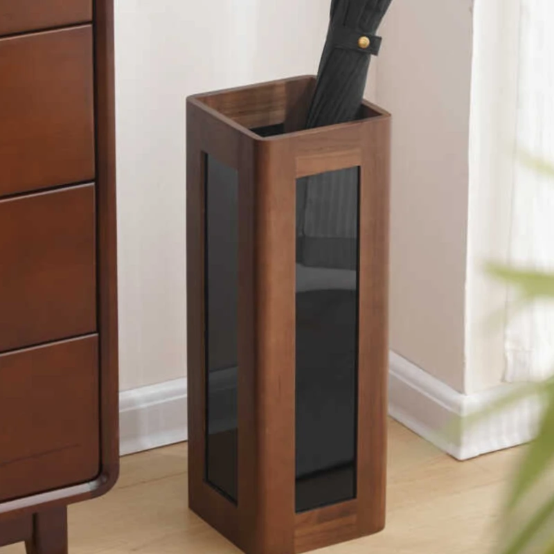 Umbrella Storage Rack Home Door Commercial Hotel Large Capacity Rack Chinese Solid Wood Living Room Furniture