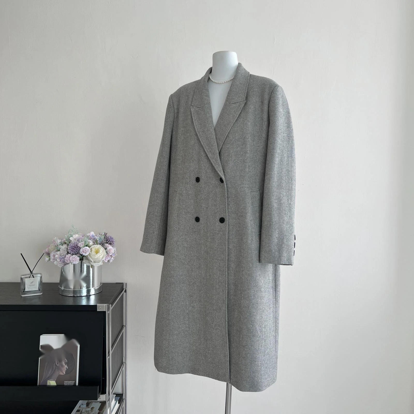 Cappotto lungo donna autunno trench elegante e leggero_voghion.com