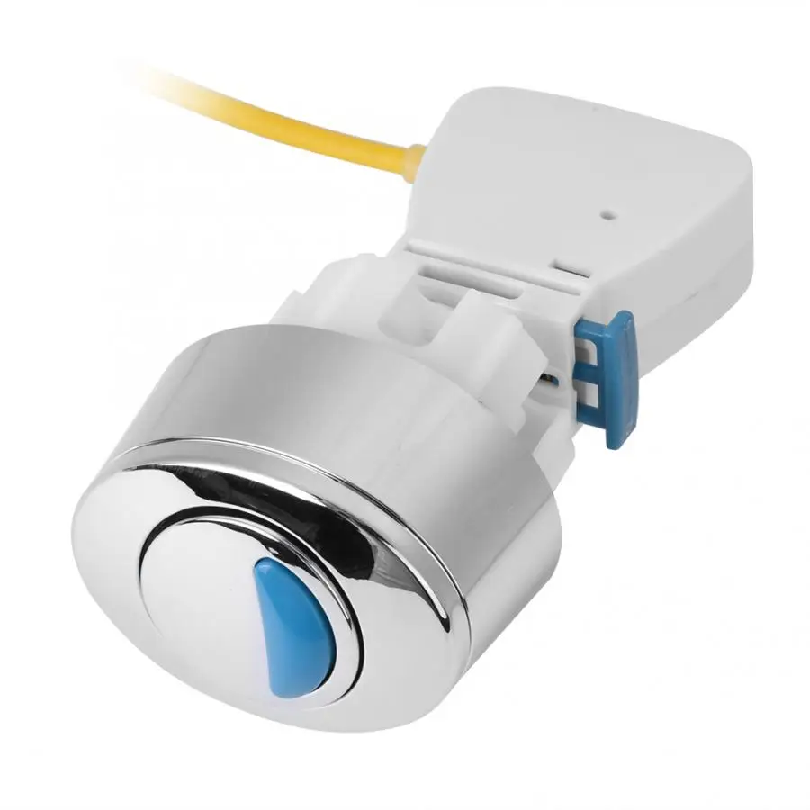 Toilet Push Button ABS Plastic Drain Valve Fitting Dual Drain Flush Water Accessory WC Flush Systems