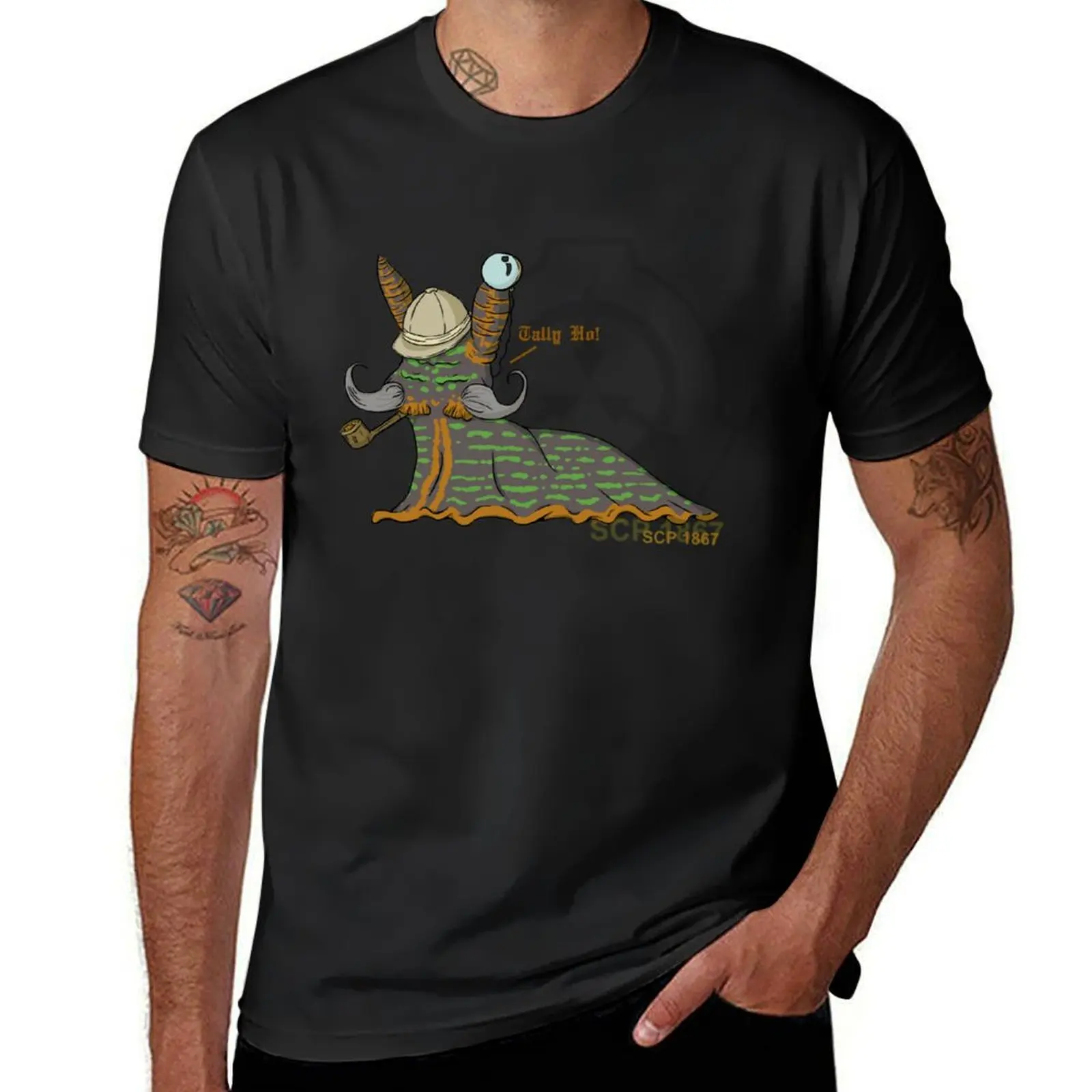 

SCP 1867 T-Shirt summer top summer clothes heavyweights sweat shirts, men