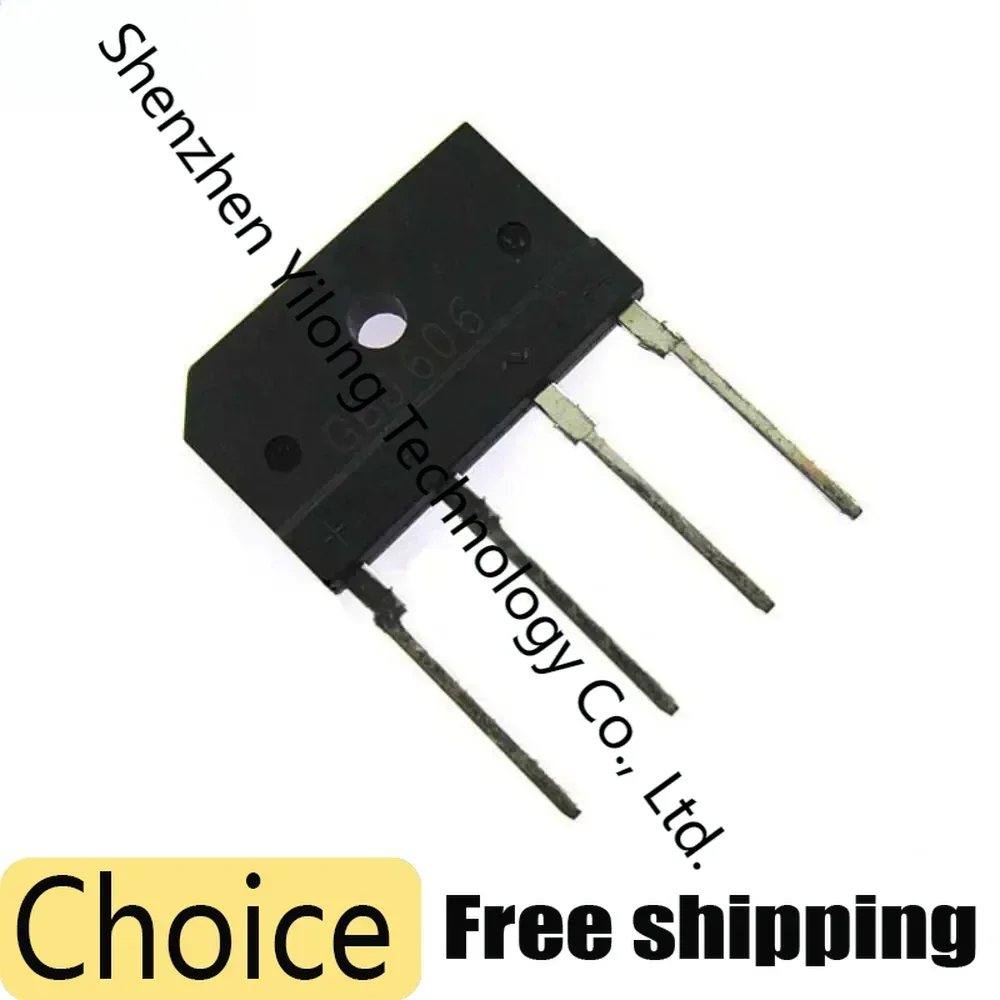 15pcs/lot KBJ605 GBJ605 KBJ606 GBJ606 KBJ608G GBJ608G Brand-new Rectifier bridge