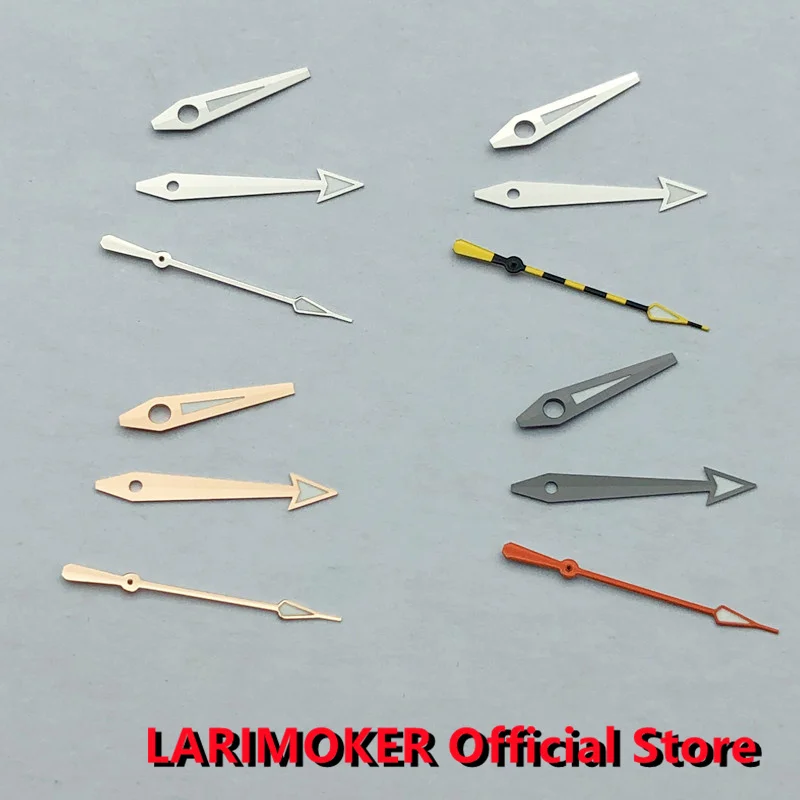 

LARIMOKER New sillver/rose gold/black Watch Gands fit NH35 NH36 NH37 NH38 NH39 Movement