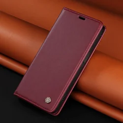 Custodia Flip in Pelle Magnetica dal Design Elegante