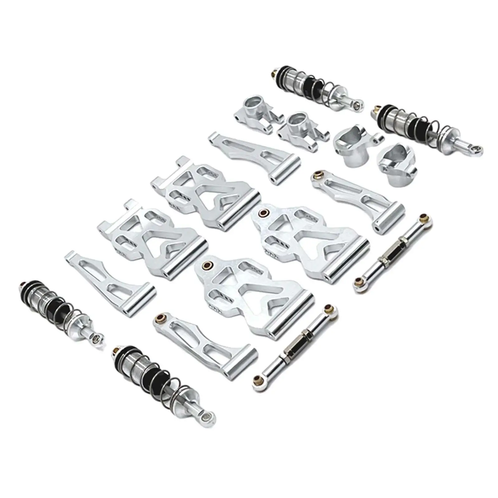 

1:16 Scale RC Car Complete Set Upgrade Parts Rear Cup Front Steering Cup Rear Lower Swing Arm for 16102 Q141 Q117A 16201 Q117C