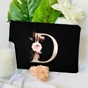 Women Cosmetic Bag Bridesmaid MakeUp Case Beauty Toiletries Travel Organizer Wash Storage Pouch Wedding Party Bride Pencil Case 5