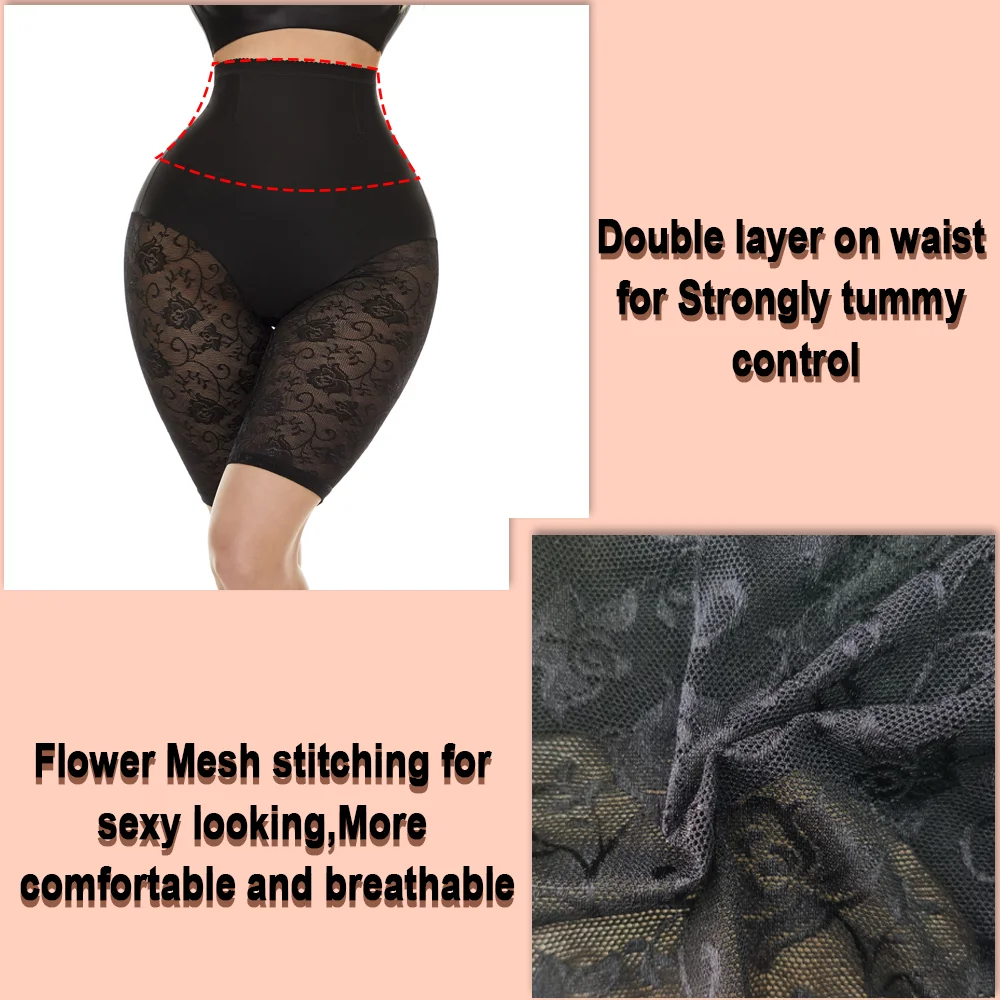 NINGMI Women High Waist Shaper Panties Body Shaper Tummy Control Panties Sexy Body Shapewear Belly Shaper Panty