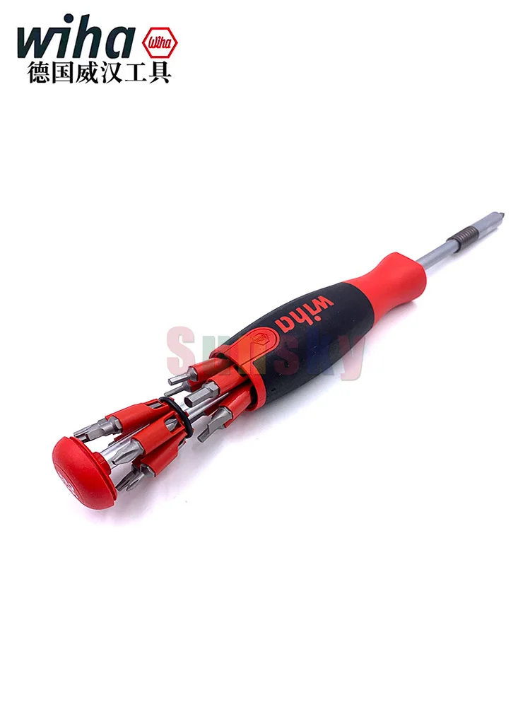 Wiha Tools 26 in 1 Ultra Driver Security Bit Holder 14 Piece. 43613 Micro Stubby Magnetic Bit Holder Screwdriver Bits