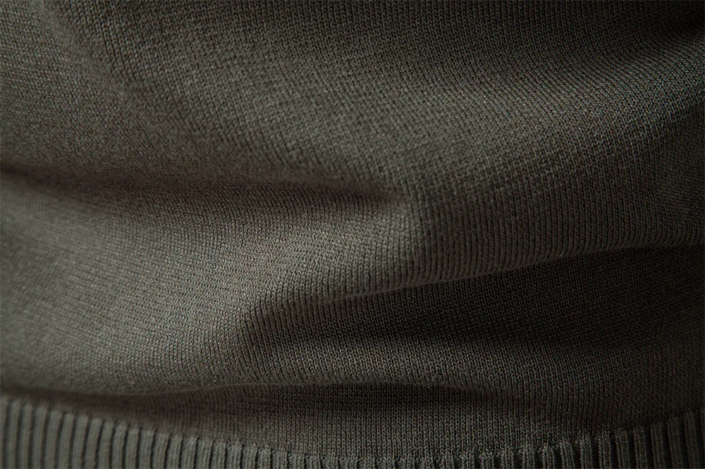 Neue Herbst und Winter männer Pullover Langarm Gestrickte Pullover Halb Zipper Business Casual Dünne Pullover – Detail 10
