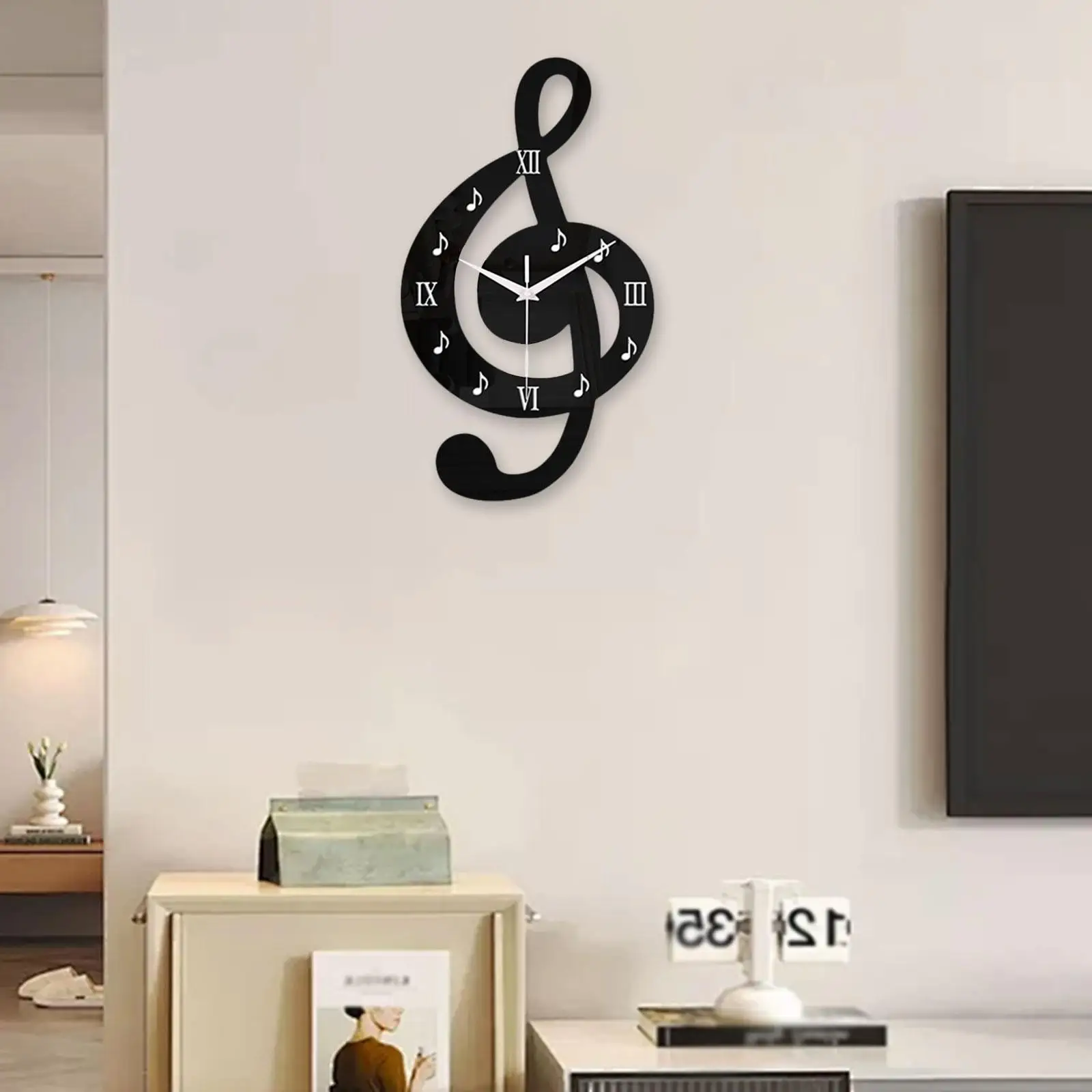 Wall Clock Artwork Creative Handcraft Simple Home Decor Hanging Sculpture for Restaurant Farmhouse Dining Room Gift Bedroom Wall Clock Artwork Creative Handcraft Simple Home Decor Hanging Sculpture for Restaurant Farmhouse Dining Room Gift Bedroom