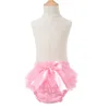Baby Girls Tulle Tutu Bloomers Infant Newborn Diapers Cover set Short Skirts+Headband Set Girls Skirts Rainbow Baby Skirt 2