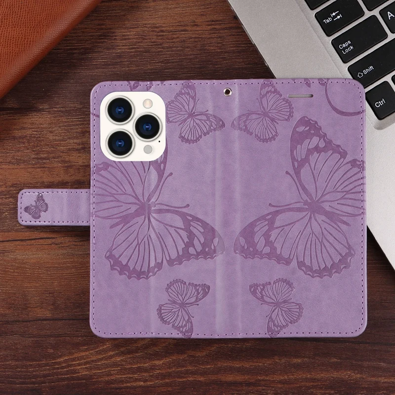 Buch-Mappen-Hülle für Motorola Moto G22 G52 G31 G51 G10 G30 E30 Edge 30 20 Lite Luxus-Prägung Schmetterling PU-Leder Fli_voghion.com