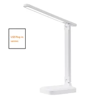 Folding table lamp eye protection touch dimmable LED lamp student dormitory bedroom reading USB rechargeable table lamp 6