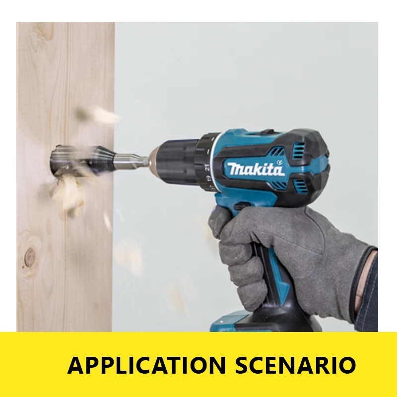 Electric Drill Makita 18V DDF485 10MM LXT Compact Cordless Screwdriver Impact Brushless Rechargeable