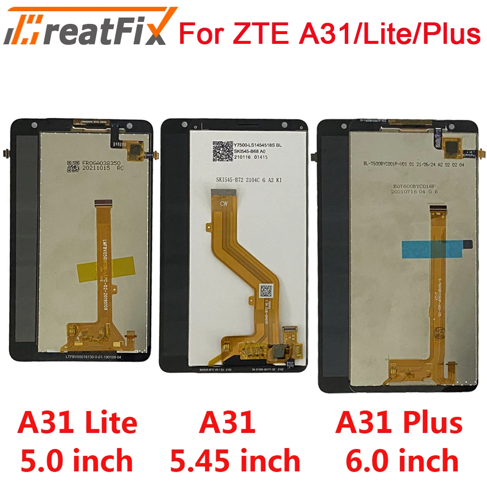 Kit Schermo LCD Di Ricambio Per ZTE Blade A54 2023 - Display Touch 6,6 Pollici Con Strumenti