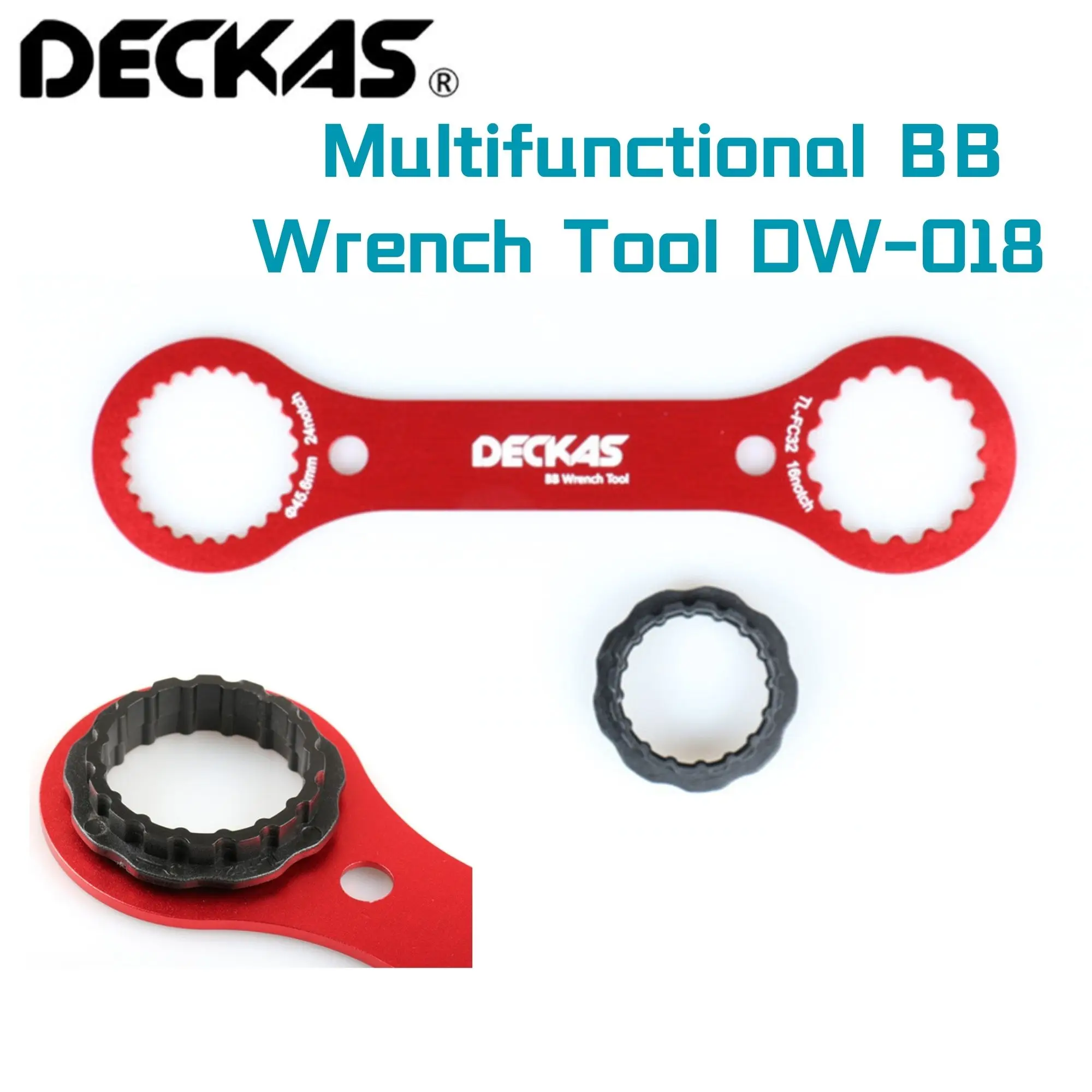 Deckas Strumento Chiave Bb Multifunzionale Dw-018 249*64*3Mm Rosso Dub/Tl-Fc32 Adattatore Di Tl-Fc25/Tl-Fc24 Strumento Di Riparazione Staffa Inferiore