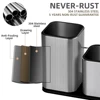 Knife Stand Holder For Kitchen Knife Stainless Steel Knife Holder Stand Cutlery Holder Block High End Kitchen Accessories 3