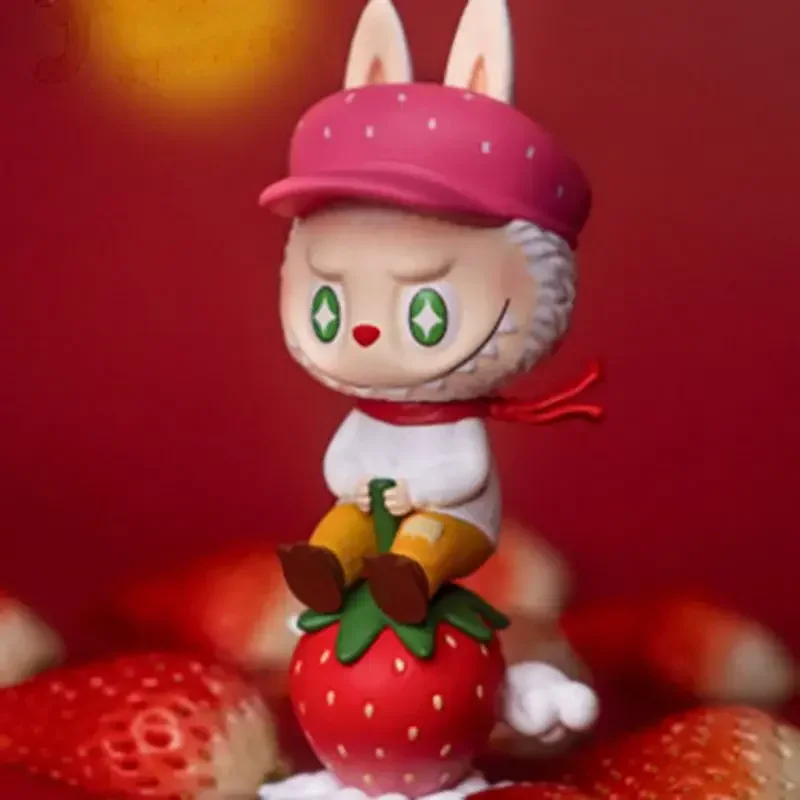 Popmart Labubu The Monsters Fruits Kawaii Action Anime Mystery Figures Modello Carino Regali Di Natale Giocattoli E Hobby Scatola A Sorpresa
