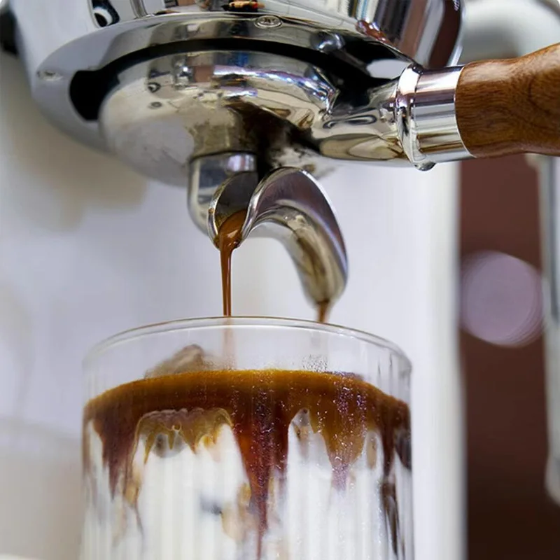 220V Electric High Quality Espresso Machine Semi-Automatic Espresso Machine Stainless Steel Coffee Maker For Shop