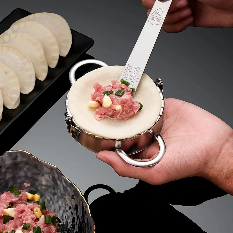 Dumpling Maker Dough Cutter Skin Slicer Machine DIY Jiaozi Ravioli Pie Pastry Mold Kitchen Baking Tools