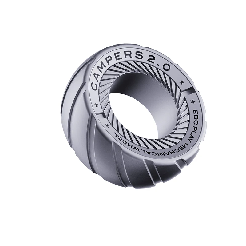 Fidget Toys Anti Stress Toys EDC Metal Ratchet Stress-relieving Ring