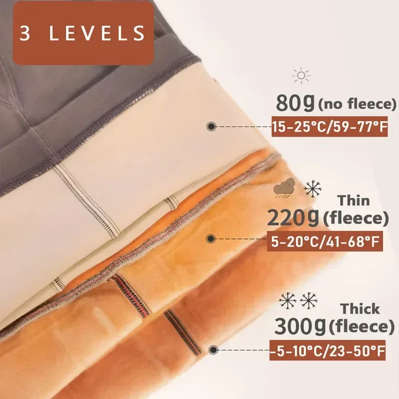 Thermal Stockings Woman Fleece Tights Sexy