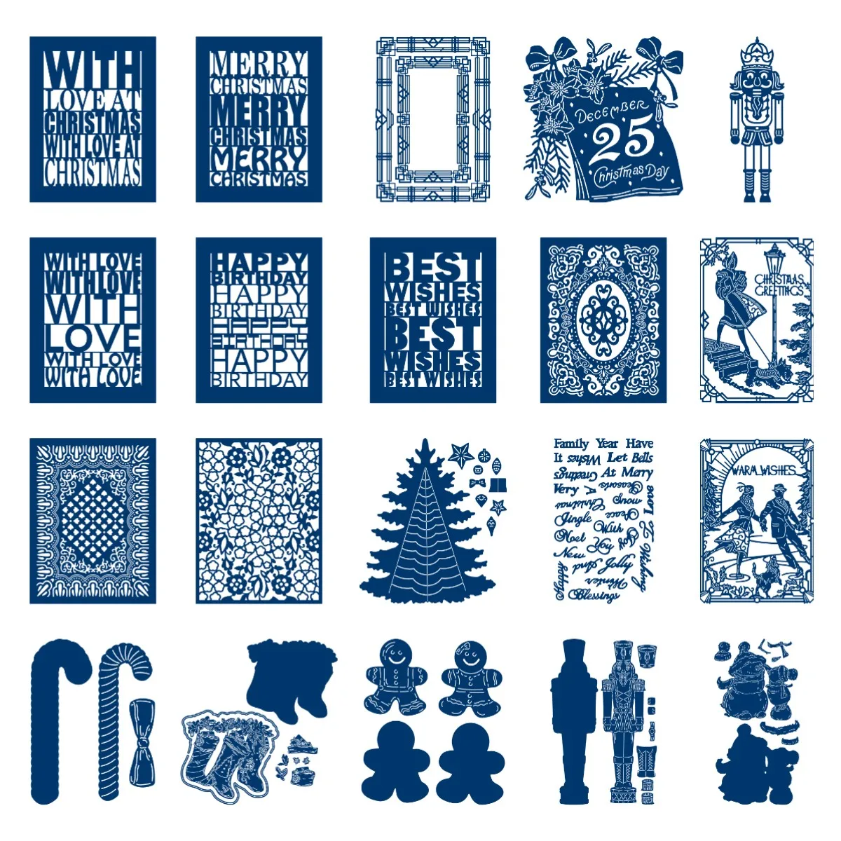 Alphabet Tree Bear Boots Metal Cutting Dies Scrapbook Diary Decoration Stencil Modello Di Goffratura Biglietto Di Auguri Fai Da Te Fatto A Mano