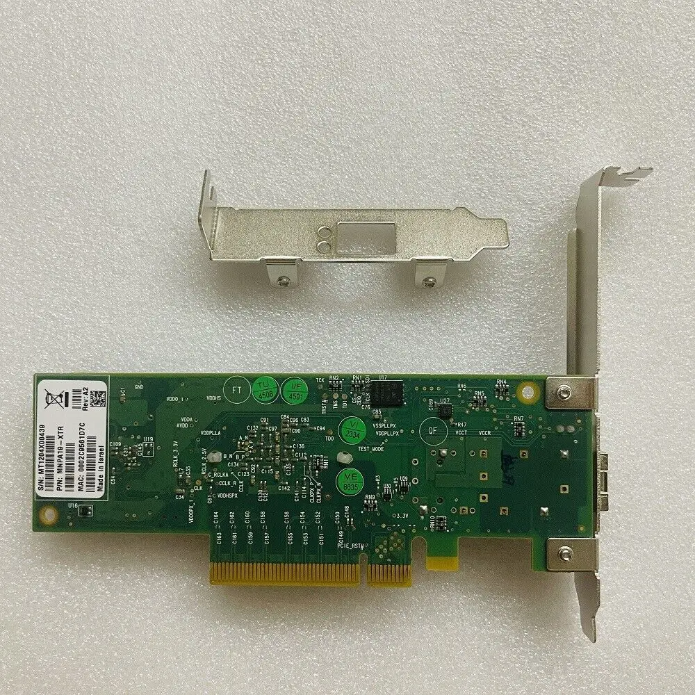 MNPA19-XTR MELLANOX CONNECTX-2 PCIe X8 10Gbe SFP + 네트워크 카드 671798-001, 10GB