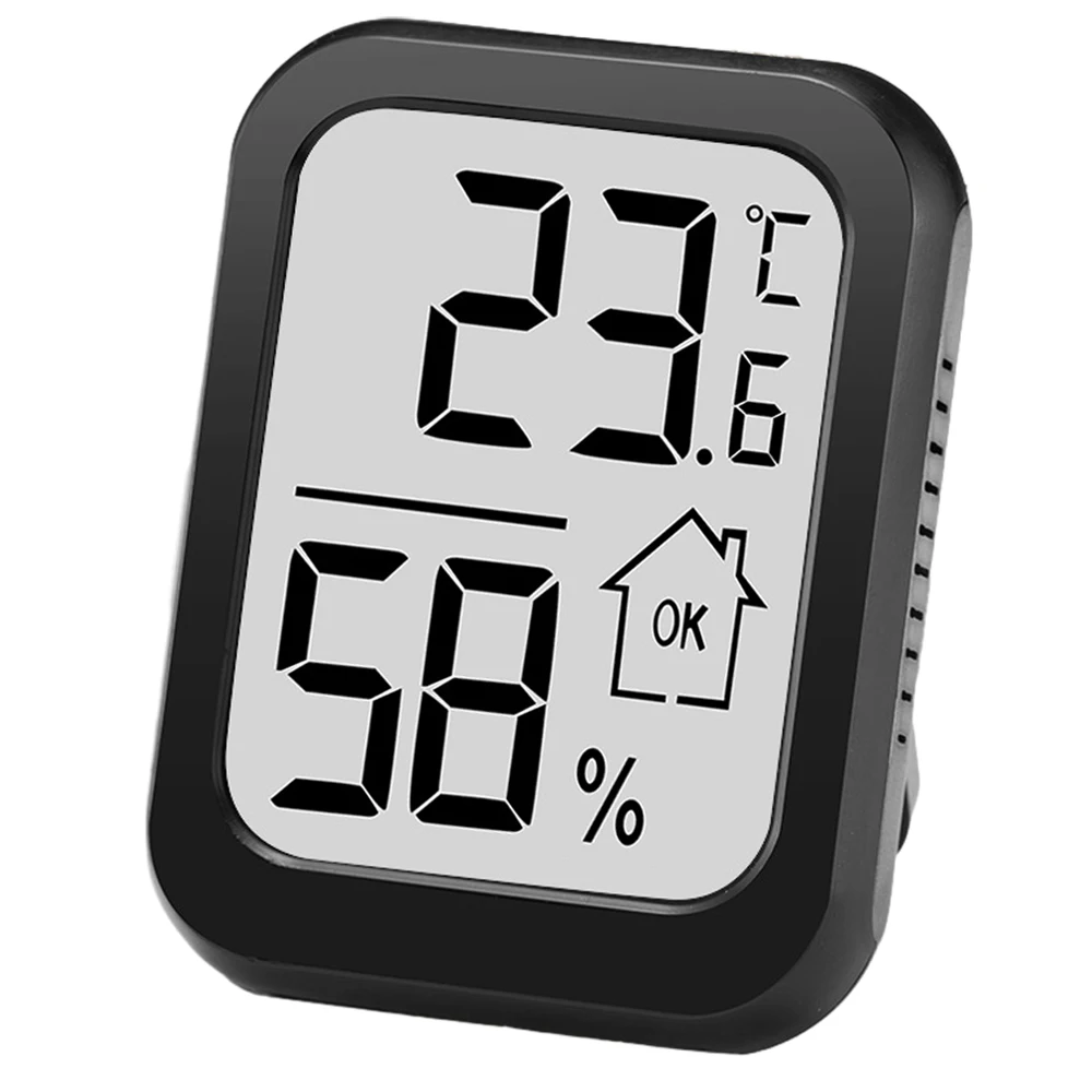 Household temperature and humidity meter -20~60 ℃ indoor thermometer 10~99% RH high-definition large screen electronic thermomet 2