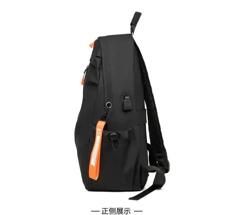 Teenager Casual Sport Schultaschen-Set für Männer und Frauen, großes Fassungsvermögen, dreiteilige Pendelschulter, Doppeltaschen für die Schule und – Detail 27
