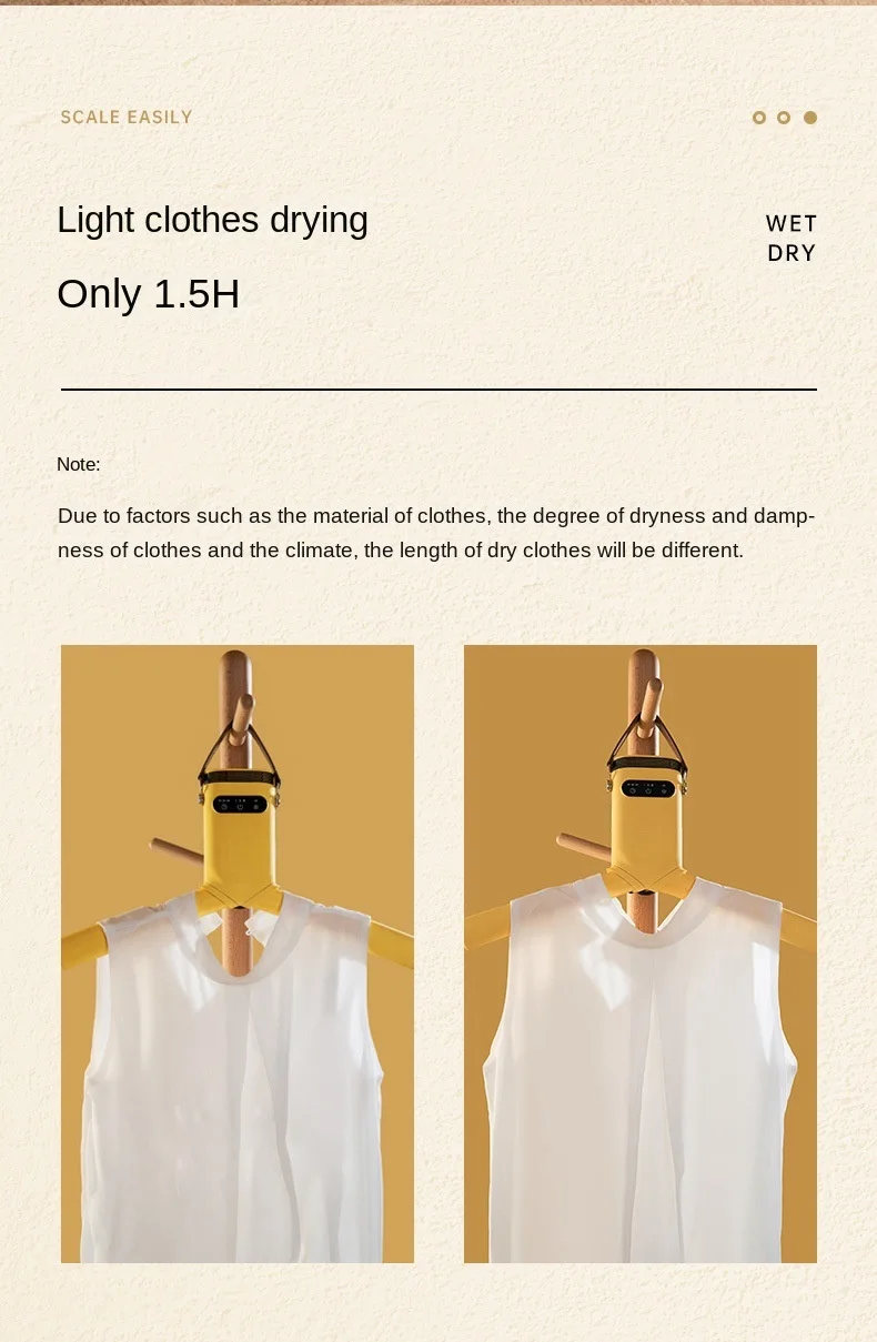 Description Picture 2 of item220V Clothes Drying Rack Portable Clothes Dryer Travel Foldable Shoe Dryer Household Use Drying Machine Tool