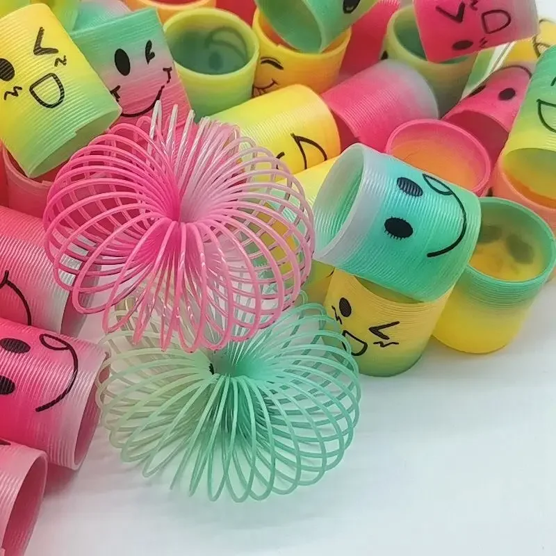 12PCS Rainbow Magic Springs Circle Toys for Children Birthday Party children toys