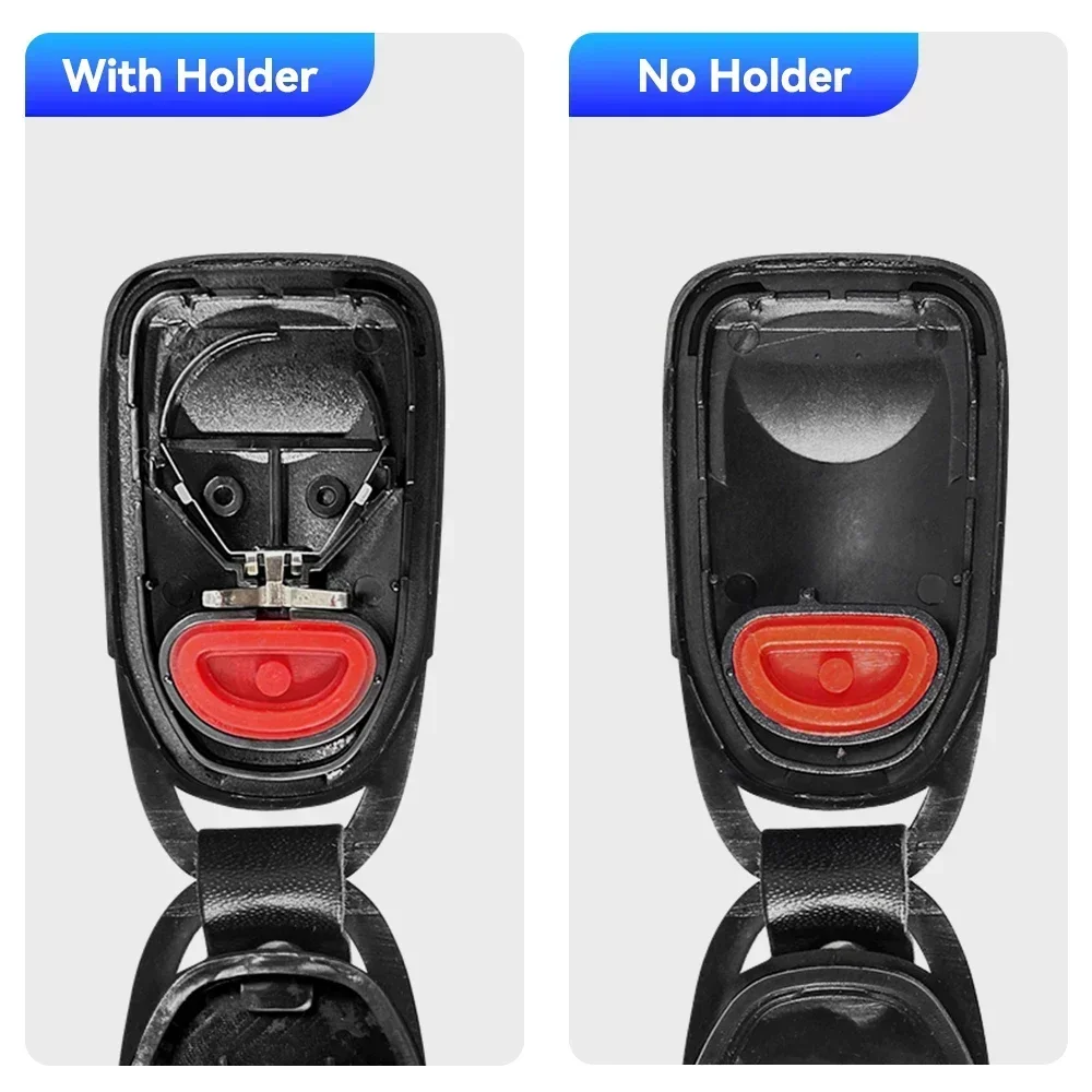 Enhanced Remote Key Shell Case for Select Hyundai and Kia Models - Button Configuration Options Available