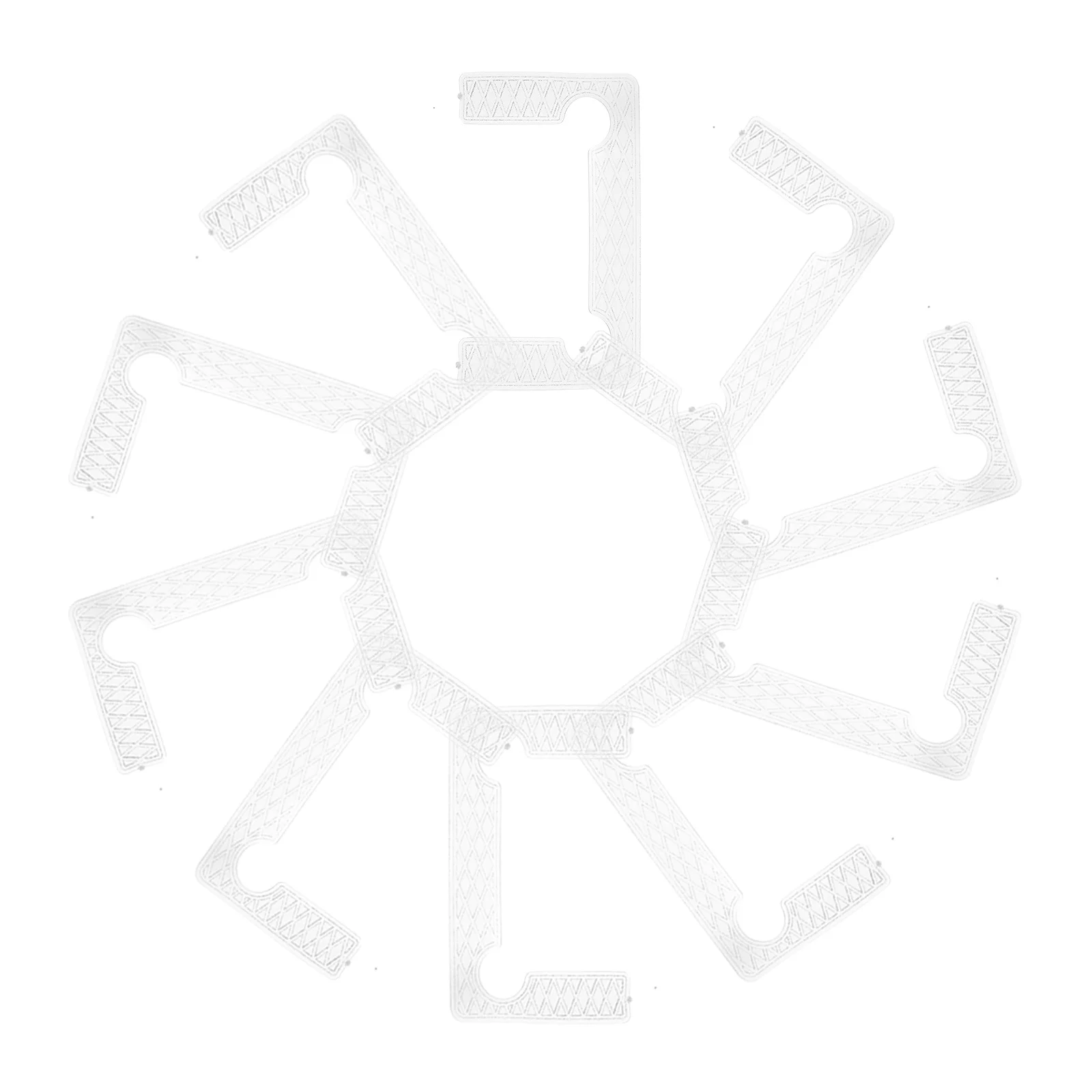 40 Pcs Gasket Replacement Kit Hinges Rubber Pads Glass Door Shower Hinge Bathroom Doors Part AntiSlip ShockAbsorption Durable