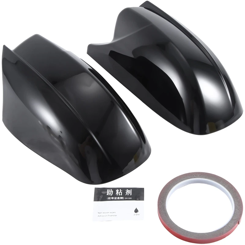 

Fits For Dodge 2011-2023 Charger M Style Glossy Black Rear View Side Mirror Cover Cap Component