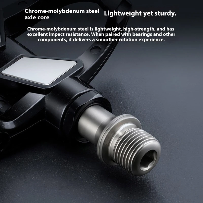 Ergonomische Designs Fahrradpedale Verbesserte Stabilität Langstrecken-Mountainbike-Pedale Abgedichtete Lager-Rennradpedale 69HD – Detail 10