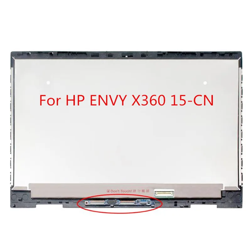 

Original 15.6" LCD Touch Screen Digitizer Assembly For HP ENVY X360 15-CN 15-cn0002TX 15T 15M-CN FHD L20114-001 UHD L20118-001