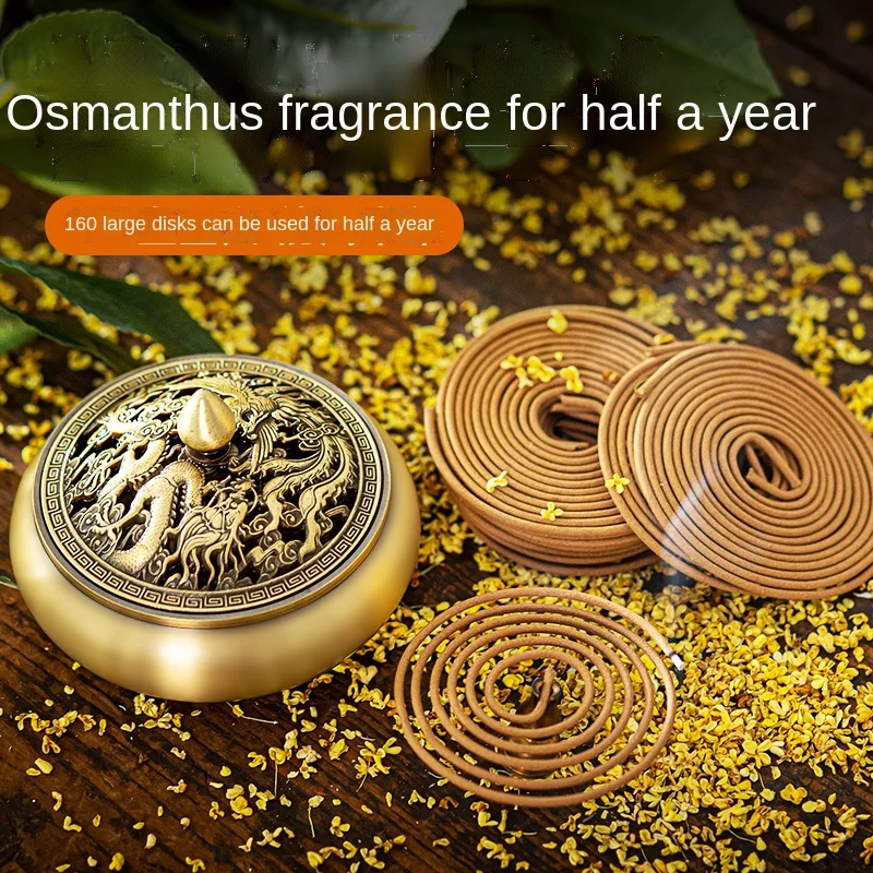 Благовония Osmanthus катушка для благовоний и сандалового дерева домашний бензоин