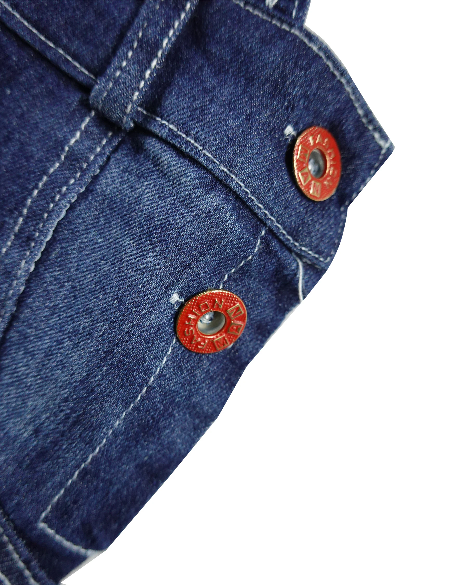 KIDSCOOL SPACE Boy Overalls,Big Pocket Ripped Adjustable Casual Denim Workwear,Blue
