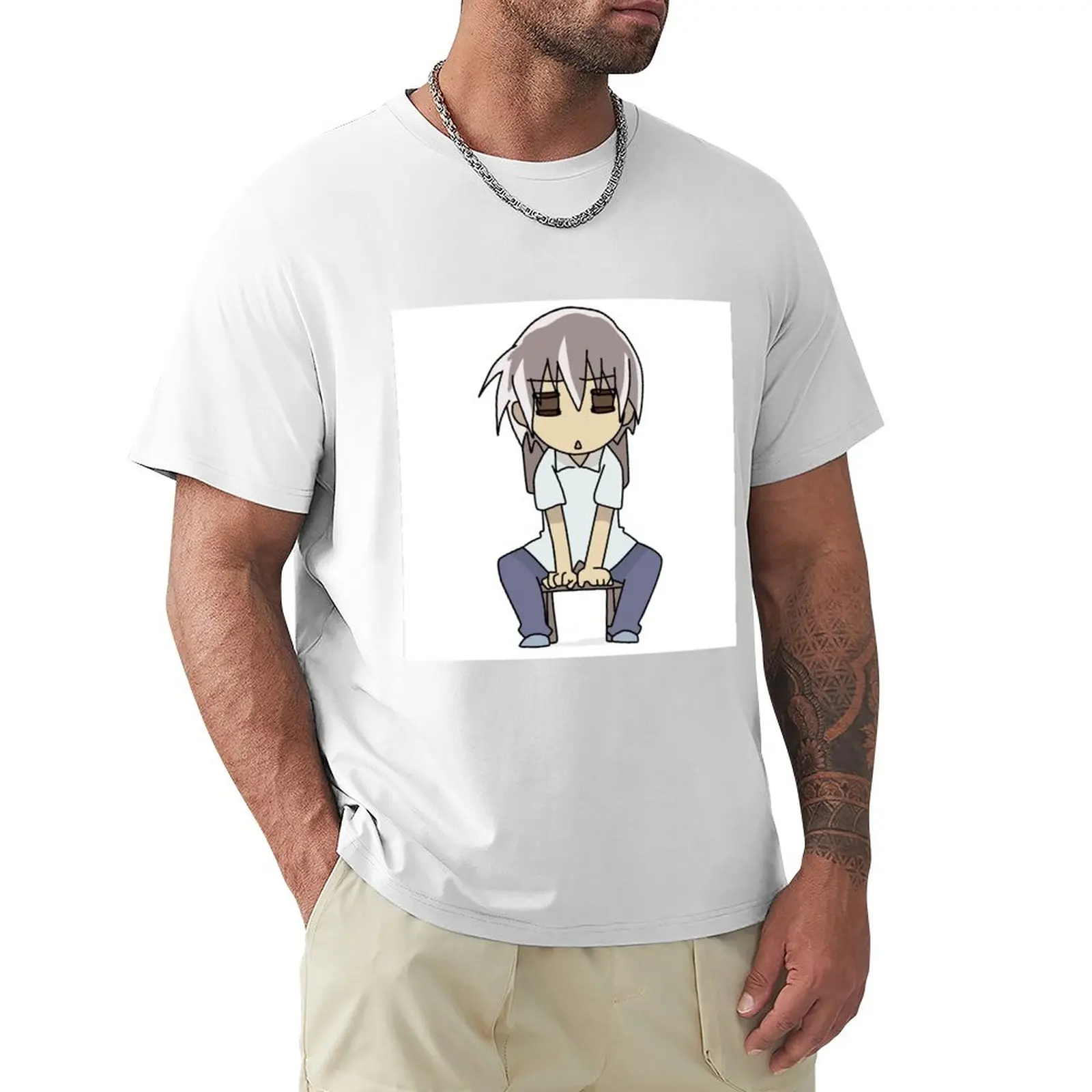 

Ayumu Aikawa - Chibi - Plain Background T-Shirt sublime shirts graphic tees vintage men t shirt