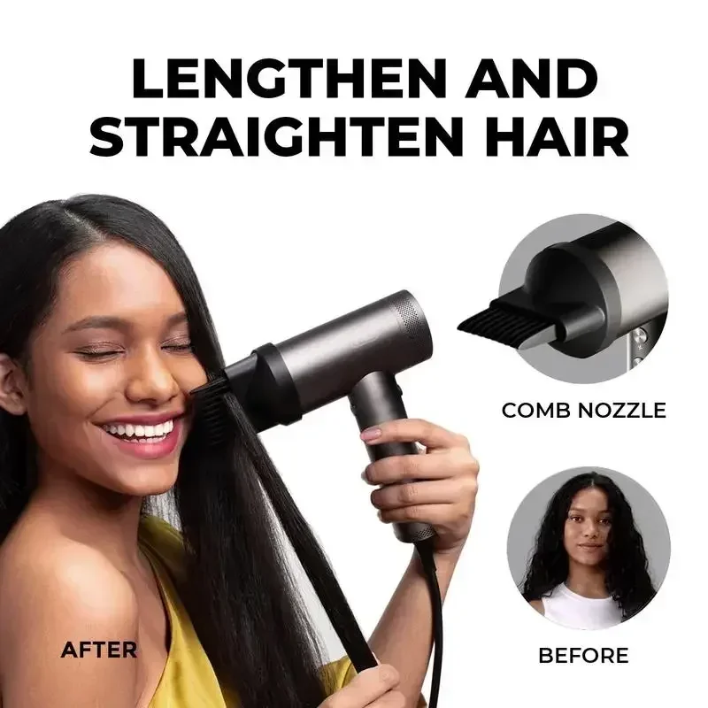 TYMO AIRHYPE - Professional High Velocity Hair Dryer Blower Set Airwrap 6
