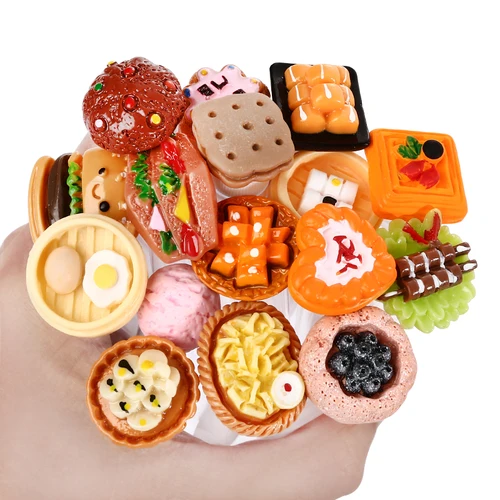 DIY 눈썹 브러시 튜브 수지 장식 미니 음식 일회용 속눈썹 브러시 방진 속눈썹 연장 용품, 메이크업 도구, 20 개 4