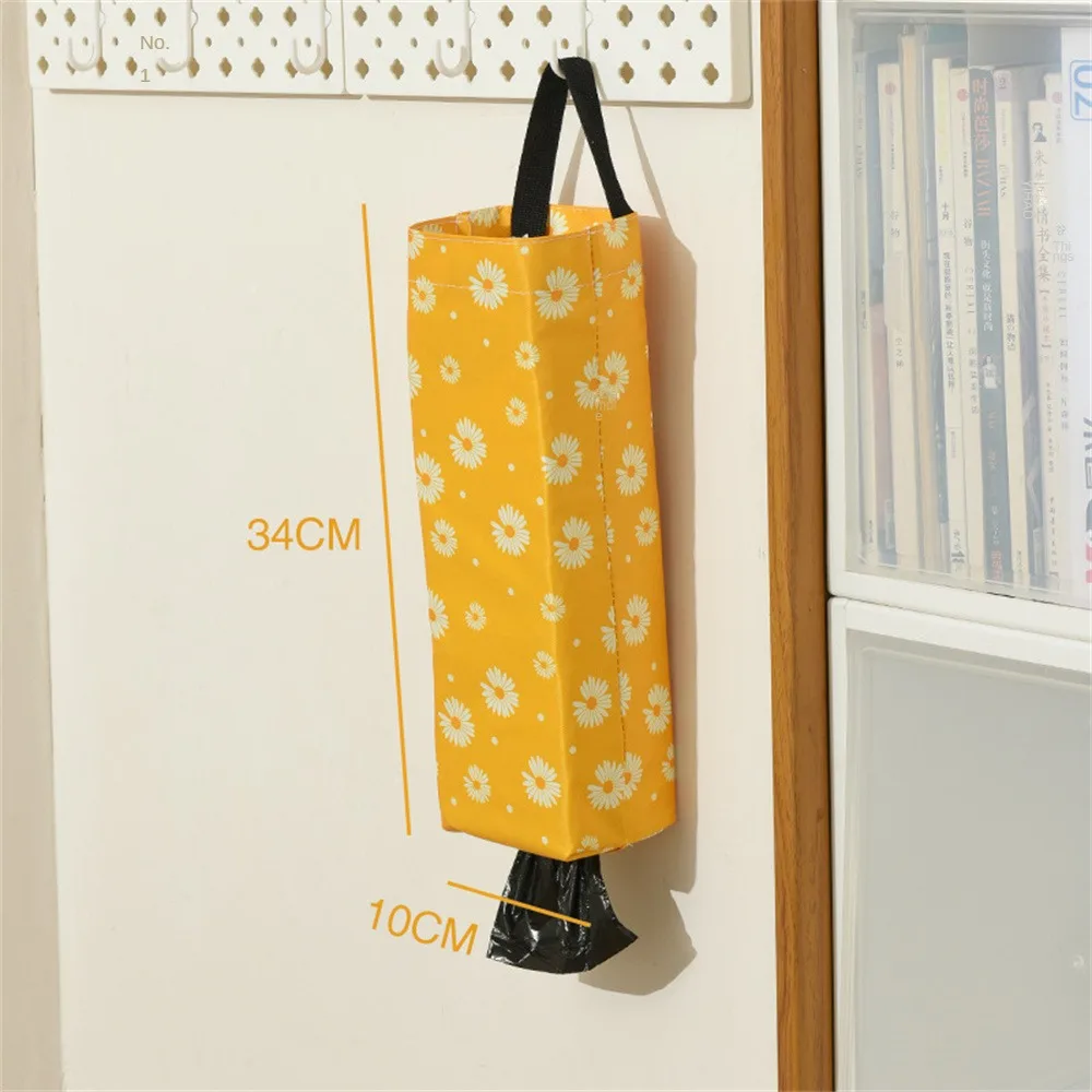 Hanging Storage Bags Beautiful And Elegant Easy To Carry Plastic Bags Petg Waterproof Fabric Mesh Material Wall Mounted Garbage 2