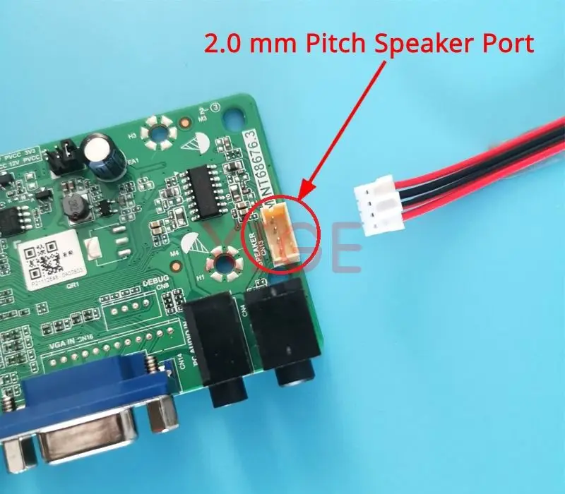 CQRobot 2 Pezzi/1 Paio 35 mm * 25 mm * 6,8 mm Side Sound 4 Ohm 2 Watt/3 Watt Altoparlanti a Cavità Rettangolare, Cavo Interfaccia a 2 Pin JST-PH 2,0 mm per Componenti Progetti Elettronica Computer
