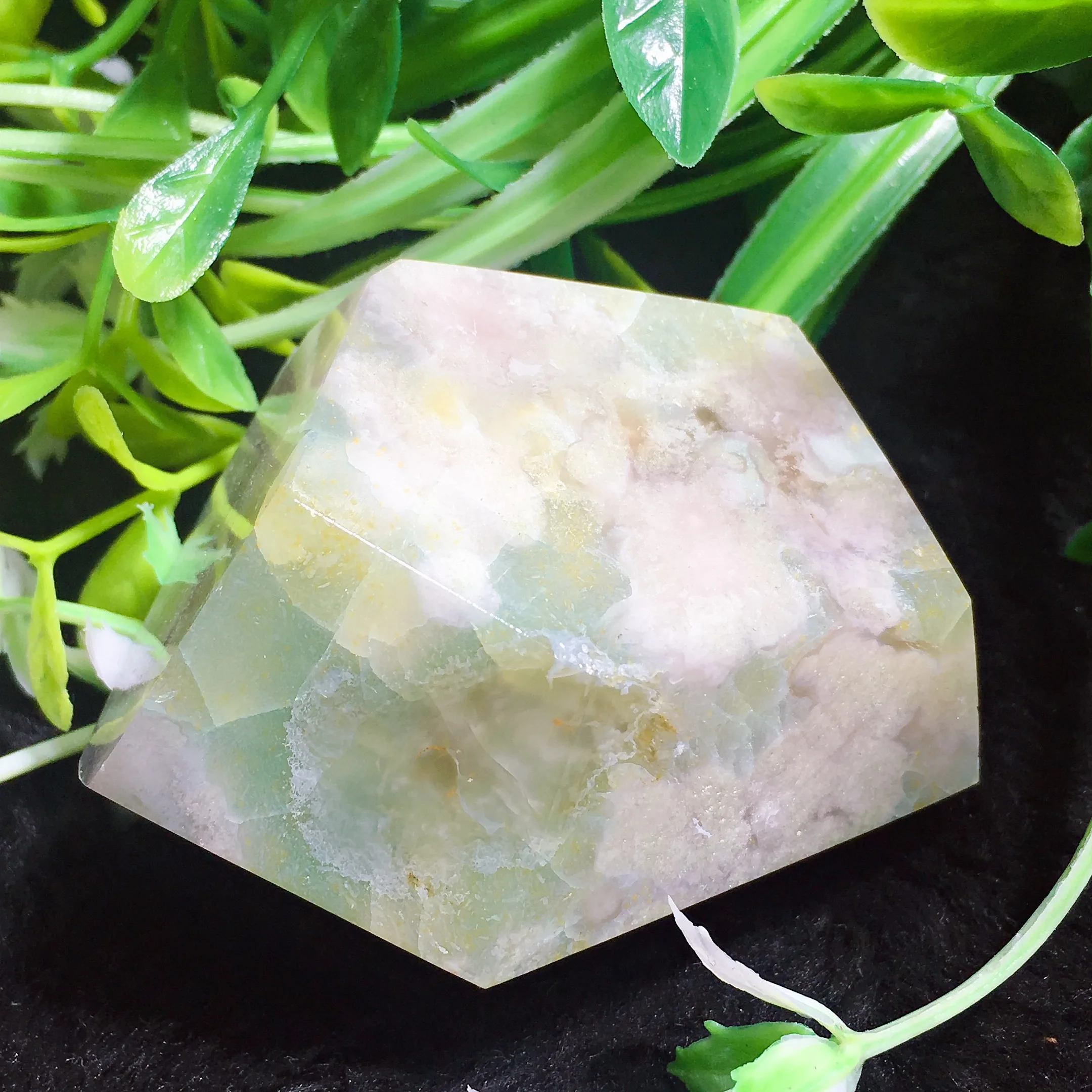 Green Flower Agate Freedom 2412