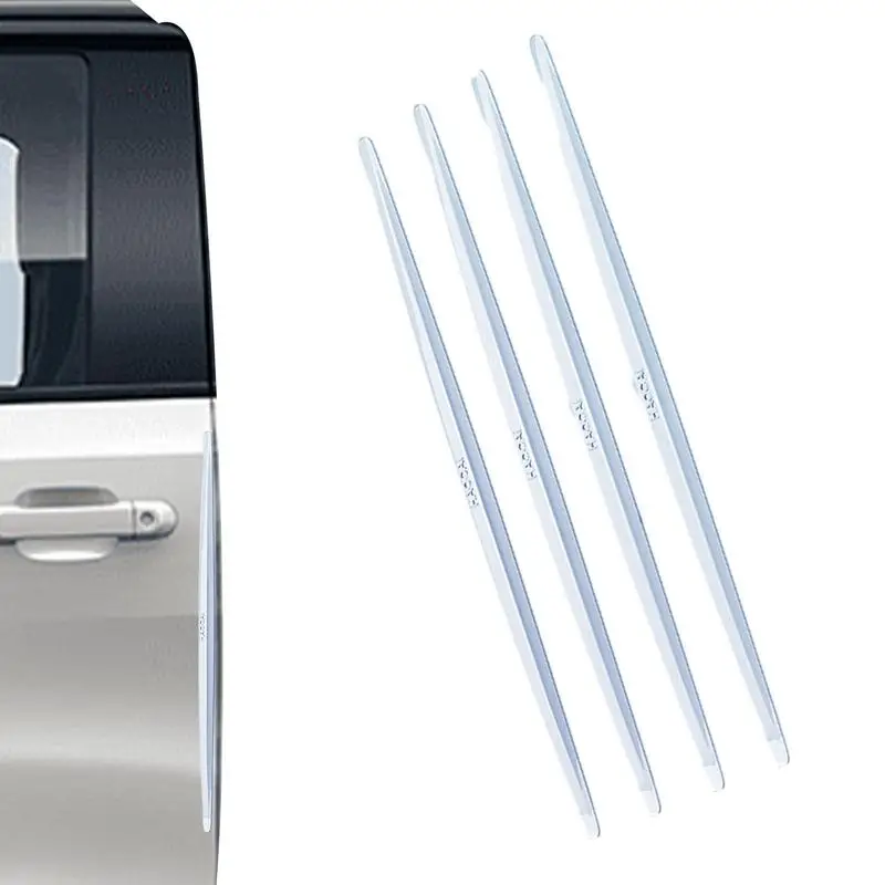 

Car Bumper Protector 4pcs PU Anti Collision BumperCar Edge Anti-Collision Strips Univarsal Car Door Bumper Protectors Guard