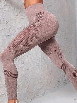 High Waist Compression Leggings with Butt Lift Technology for Women - Tummy Control Yoga Pants with Stretchy Contour Design 6