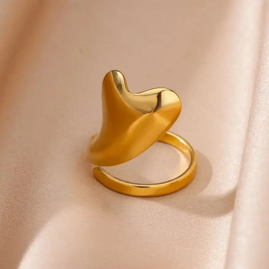 Irregular Stainless Steel Jewelry Women